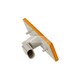 ZIJMARKEERLICHT ORANJE 120MMx45MM MET CLIPS SOCKET